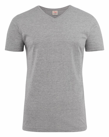 Printer Heavy T-shirt V-neck